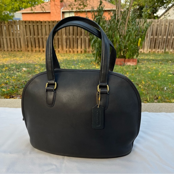 Blue Coach Pelham Bag 9958 Vintage - Picture 1 of 10